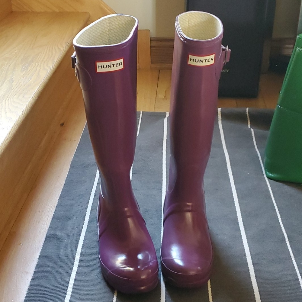 Hunter tall boots